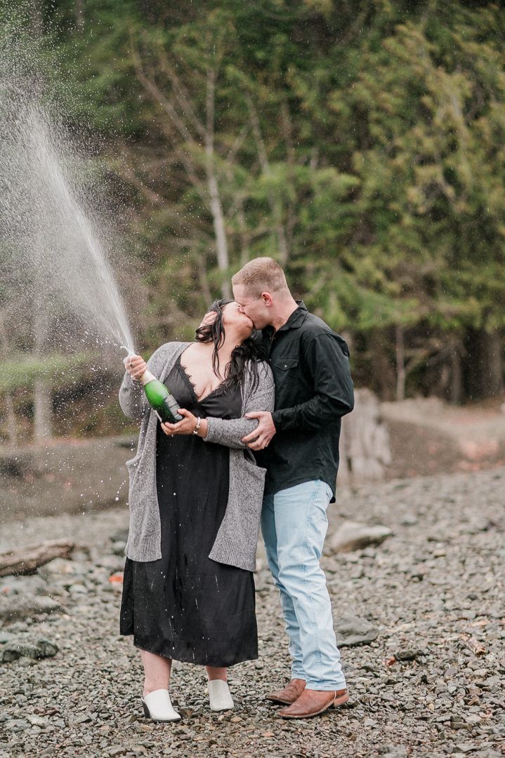 lake cushman engagement