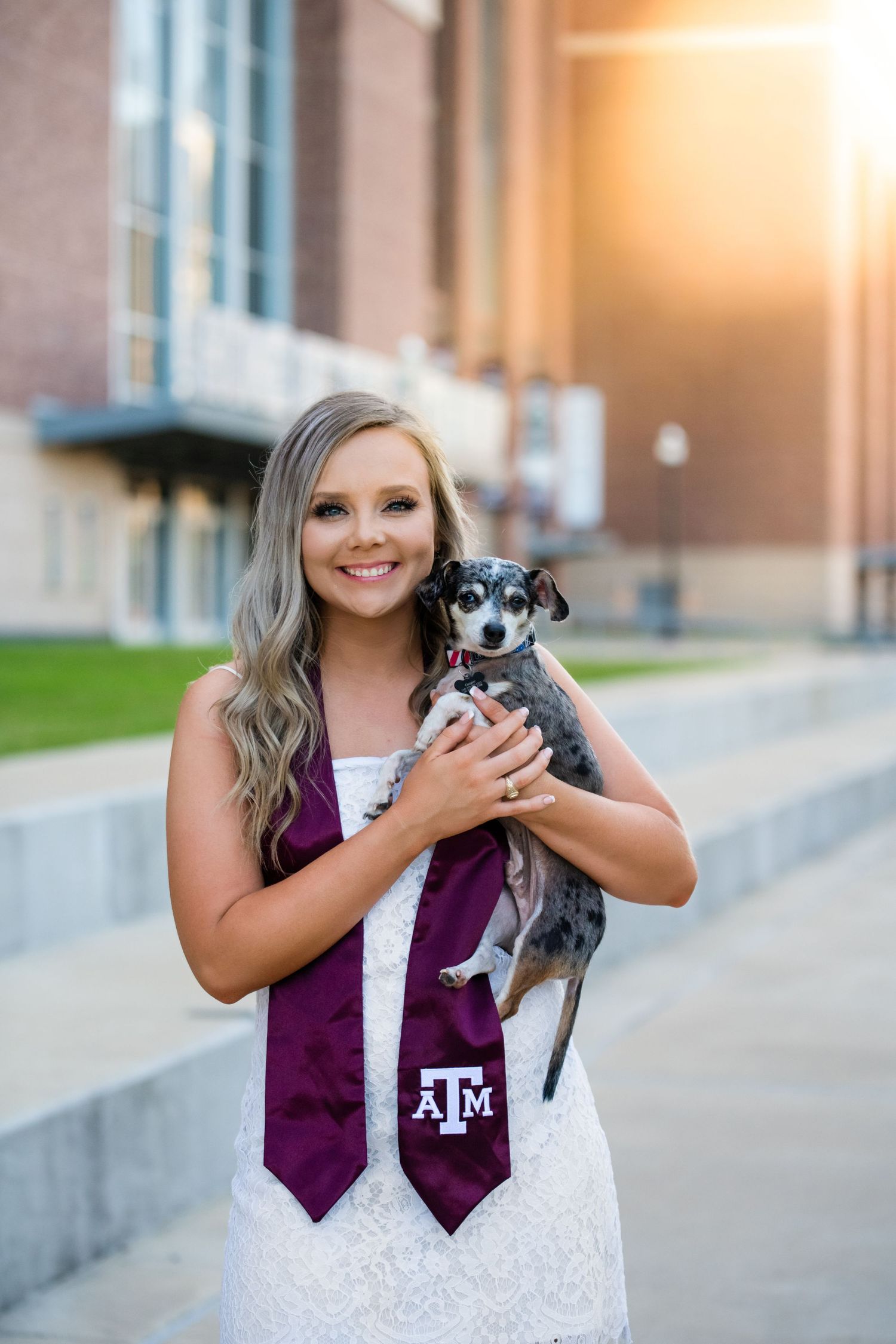 Texas A&M University College Station Senior Portrait Session Photographer