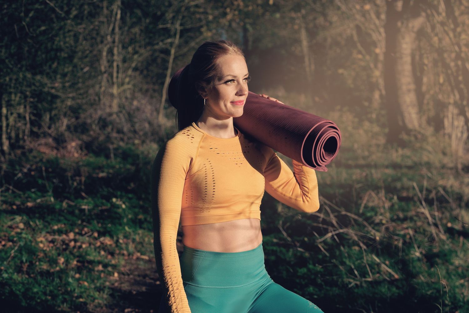 Branding photography, Pilates instructor.