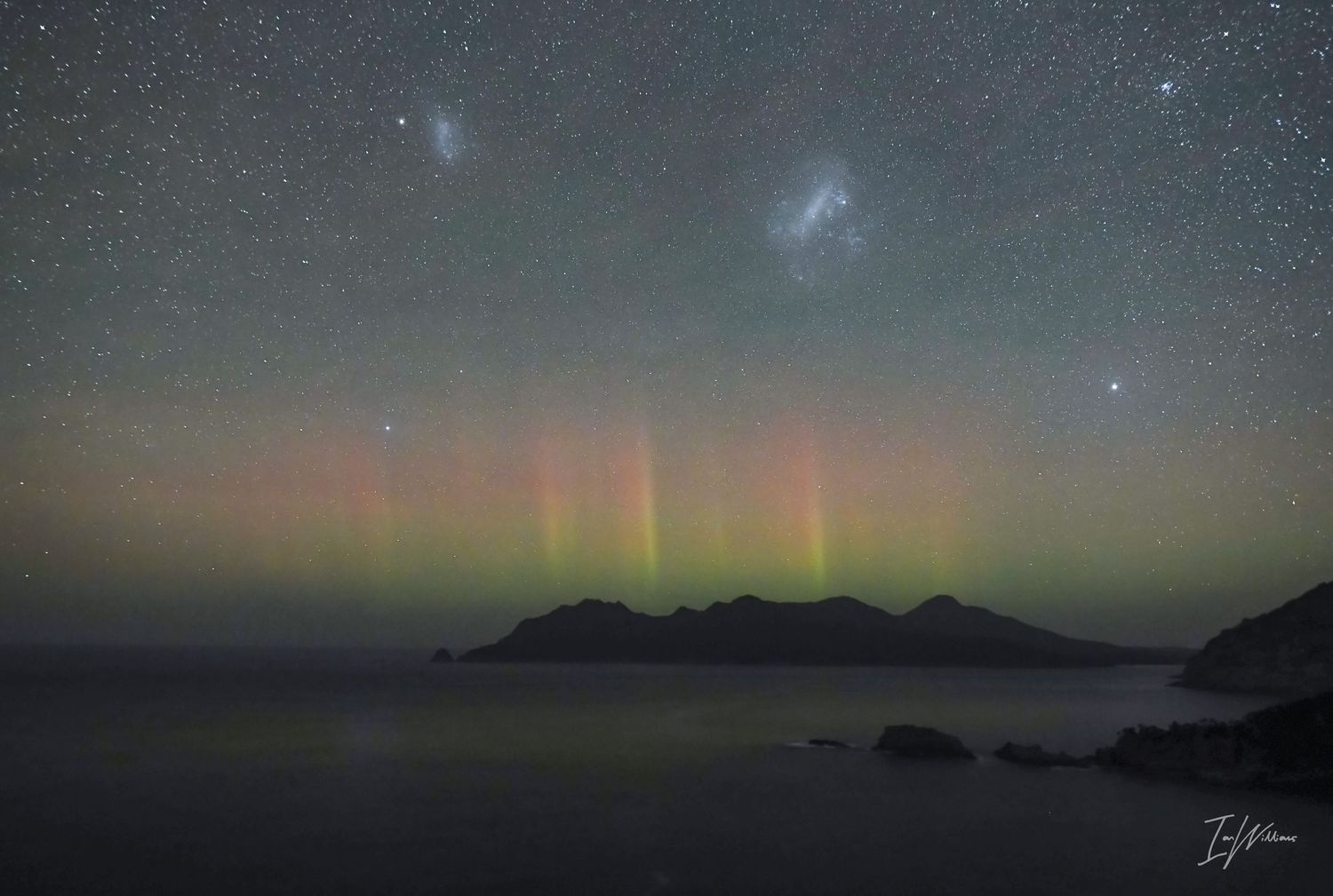 Aurora Australis, Freycinet, Tasmania
