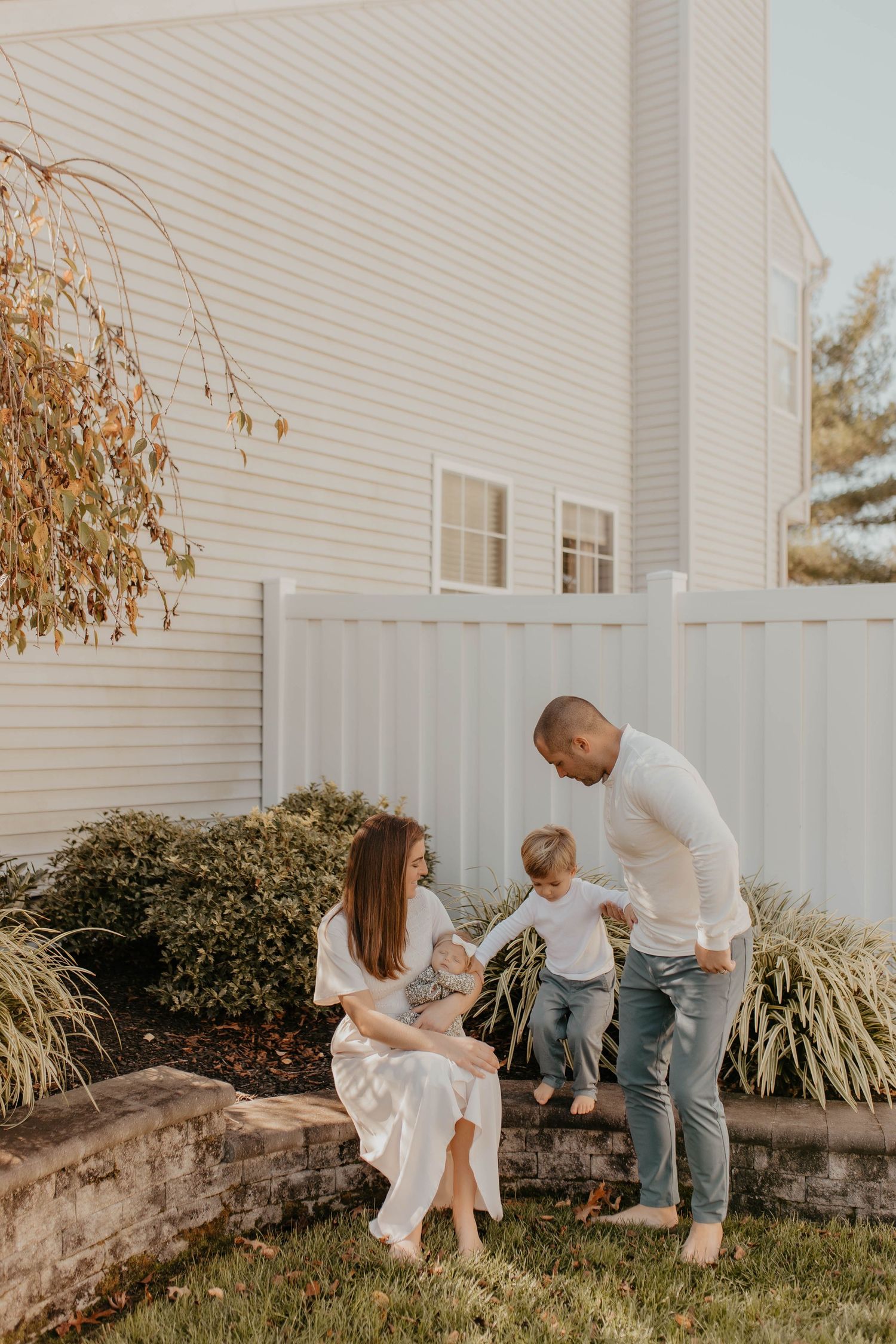 south jersey newborn photographer, nj family photographer, outdoor family session nj, nj family photographer
