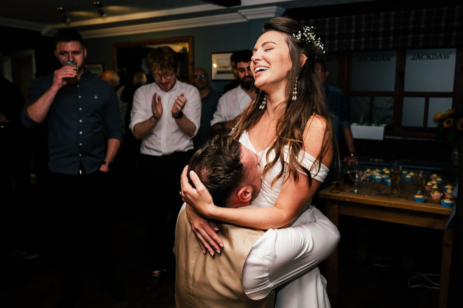 Bride and groom first dance in Canterbury Wedding