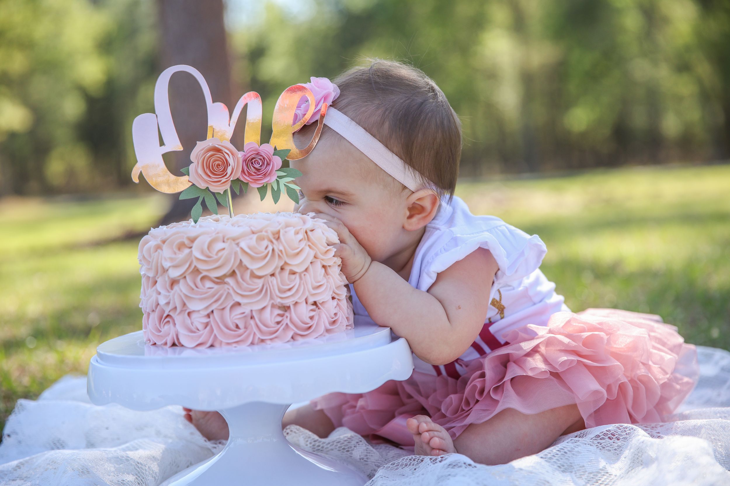 One year portraits, baby girl photoshoot, Lake Tyler, The Boulders, Tyler, Texas, photographer