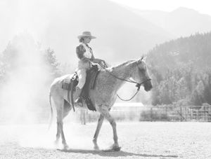 Ethereal Horse and Rider Photo Wall Art
