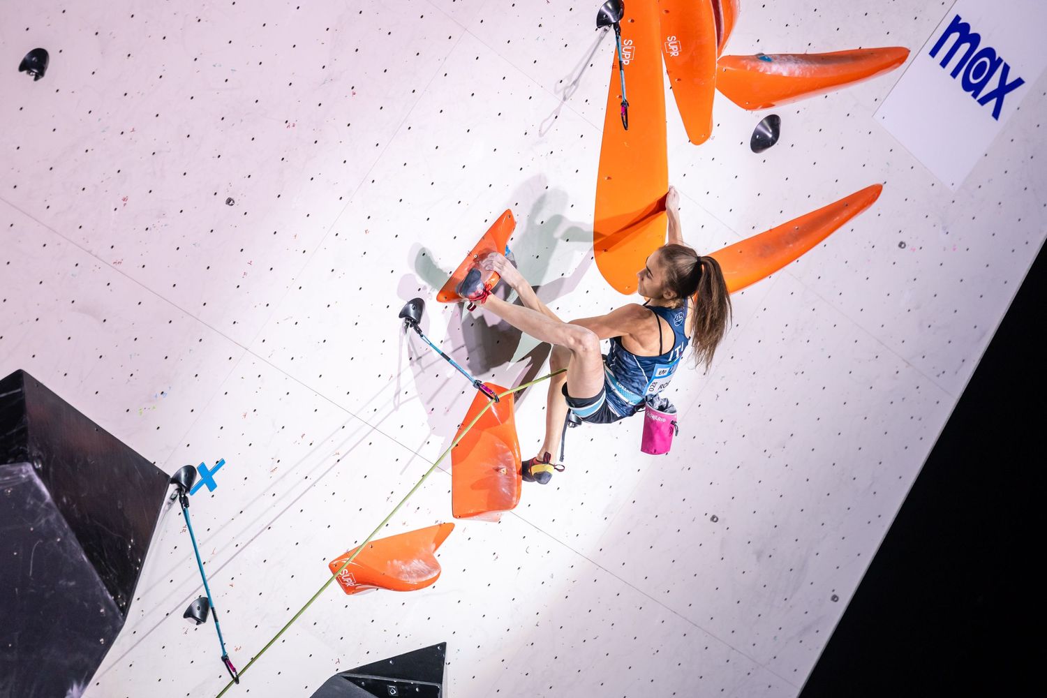 Sport climbing competition - photo by Jan Virt, Official World Climbing photographer