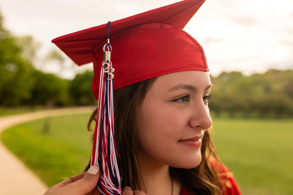 High School Senior Cap & Gown Photo Sessions in Omaha, NE - BrightSide Photography