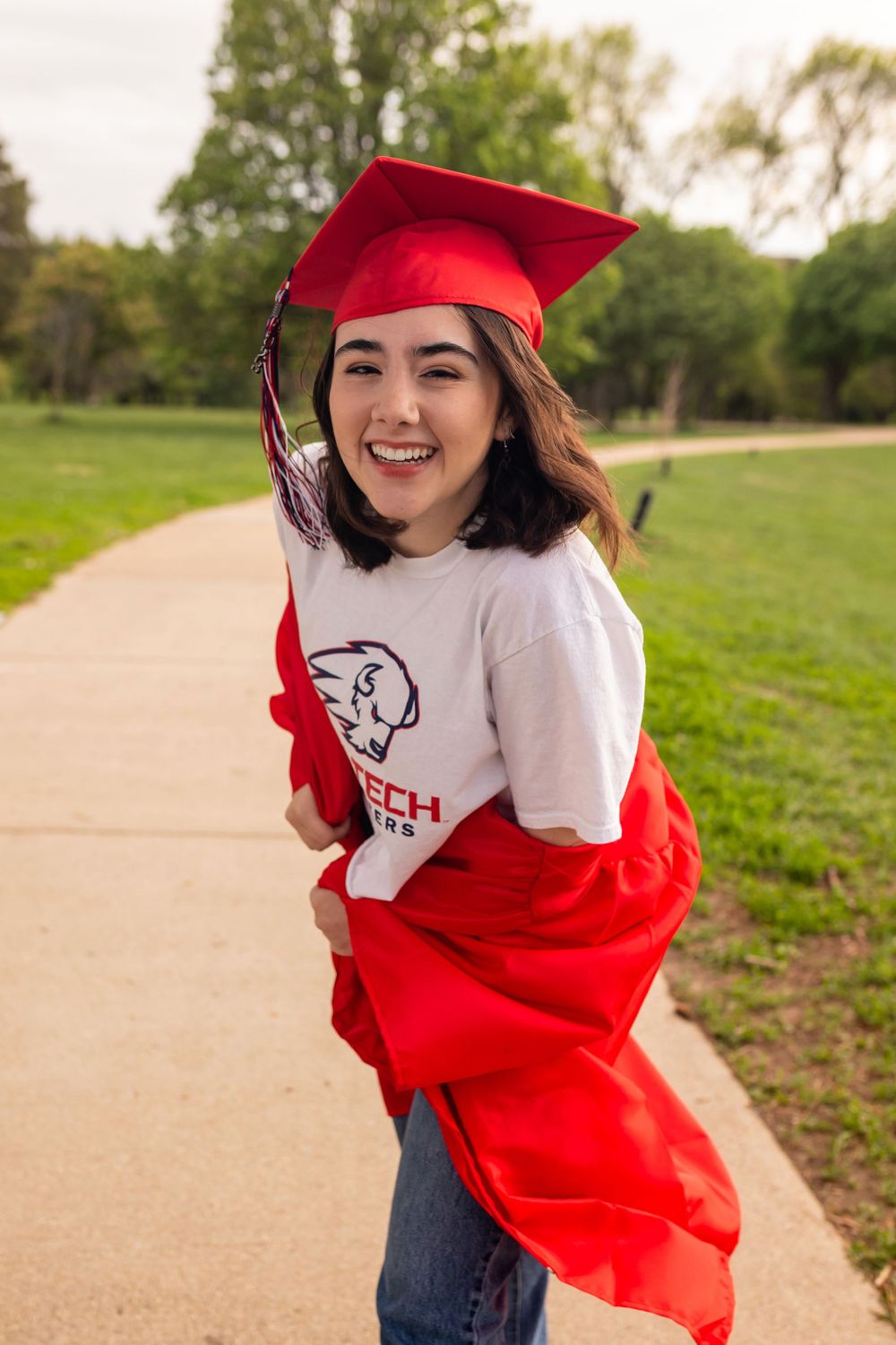 High School Senior Cap & Gown Photo Sessions in Omaha, NE - BrightSide Photography