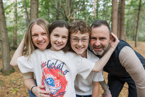Family Photoshoot in the Forest