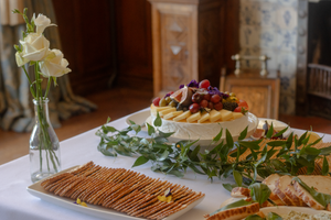 Midlands Wedding Spread Grazing Table with Cheese Cake