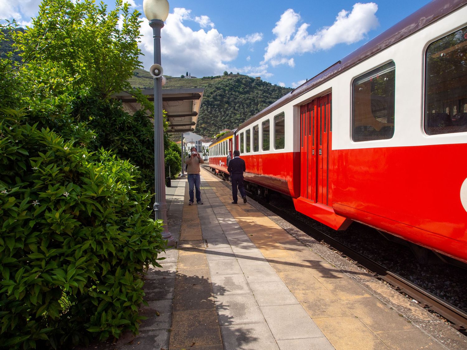 Estação do Pinhão, pequena Vila do norte de Portugal