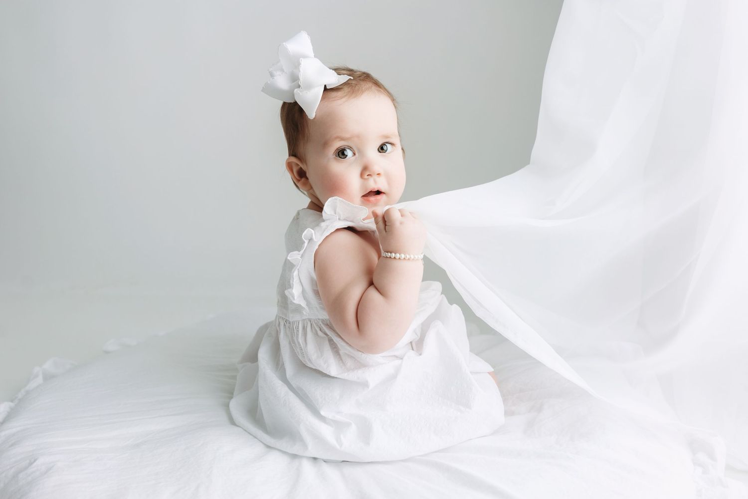 A milestone session with a shy little girl. Greenville SC newborn photographer, Easley, SC newborn photographer, Upstate SC newborn