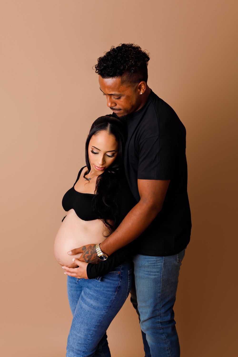 maternity photography
studio maternity session