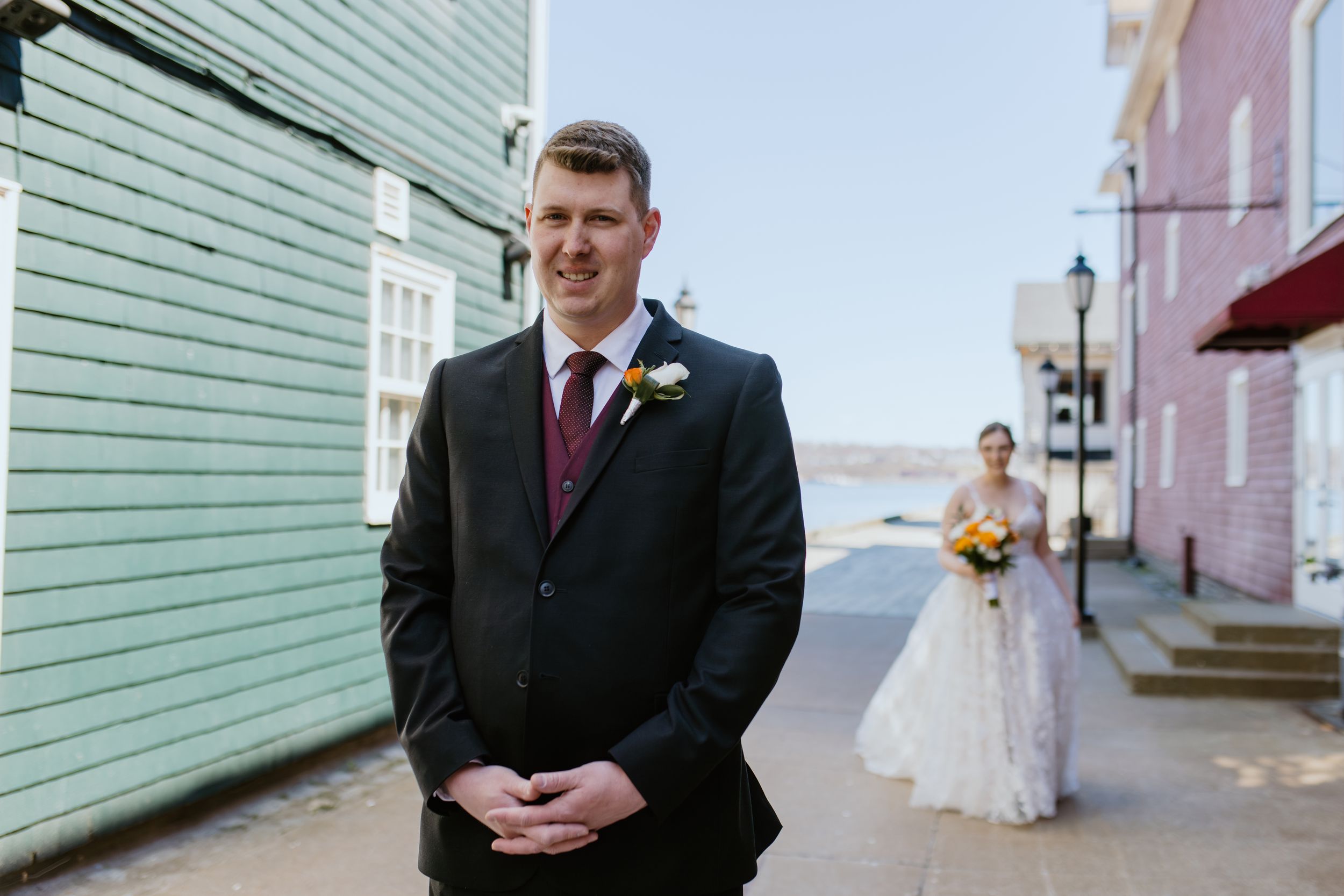 Lower Deck Wedding, Halifax Nova Scotia, Halifax Waterfront, Marriott Halifax, Queen's Marque, Halifax Wedding