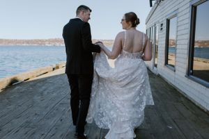 Lower Deck Wedding, Halifax Nova Scotia, Halifax Waterfront, Marriott Halifax, Queen's Marque, Halifax Wedding