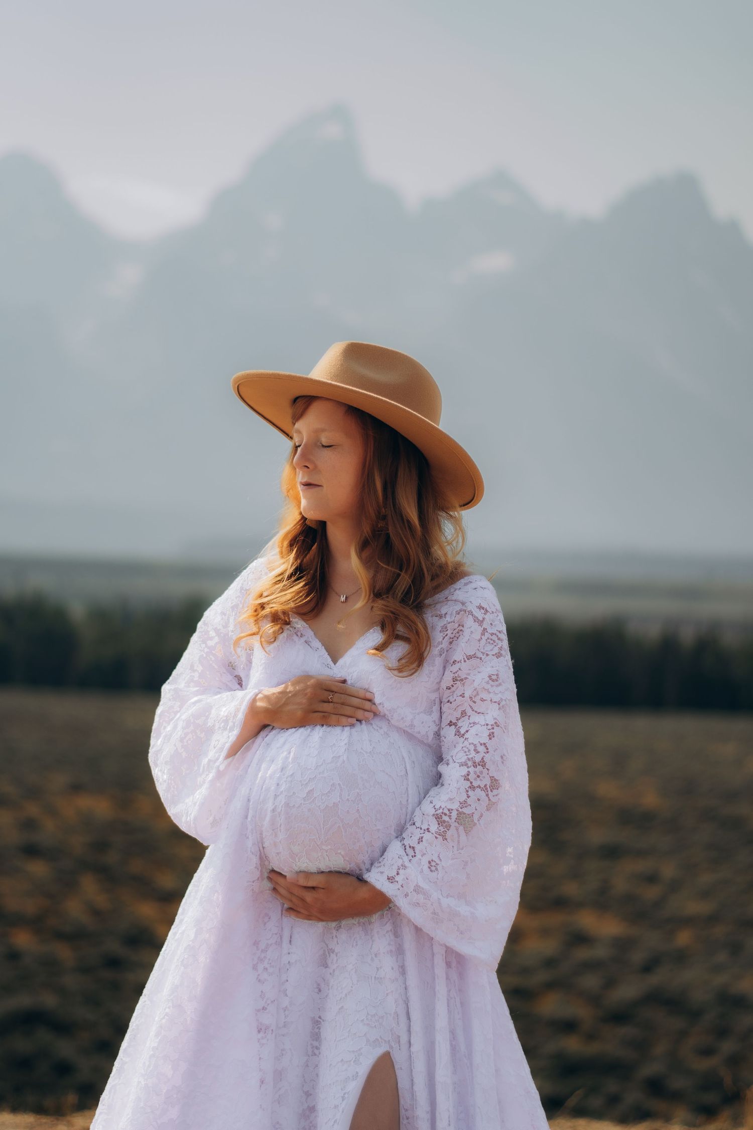maternity photoshoot Jackson hole