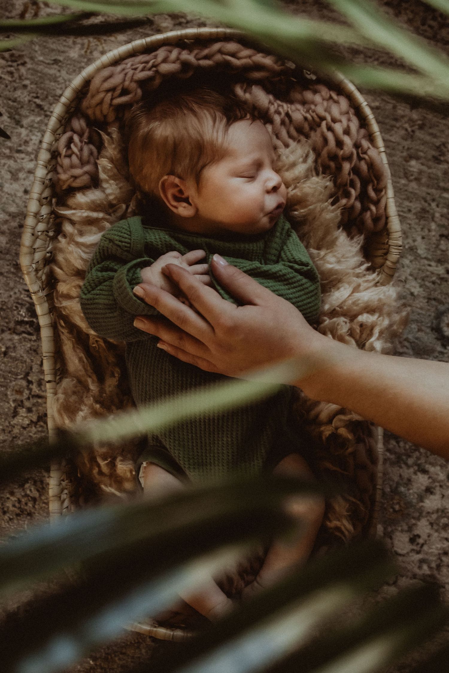 lifestyle newborn photography