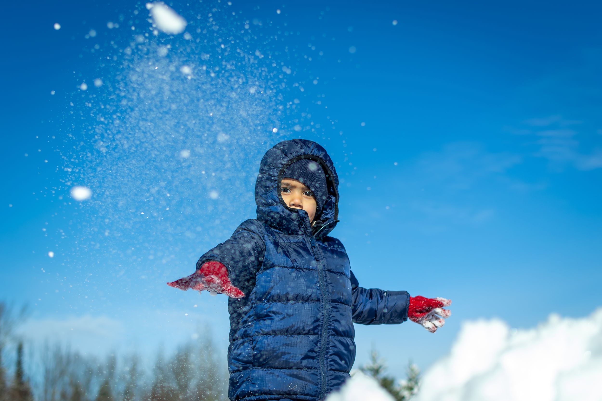 Throwing Snow