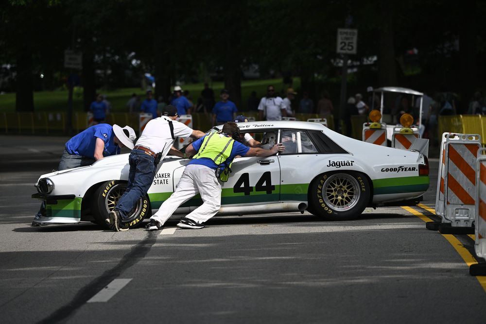 Classic Group 44 XJS at grid lineup. Taken at the Pittsburgh Vintage Grand Prix.
