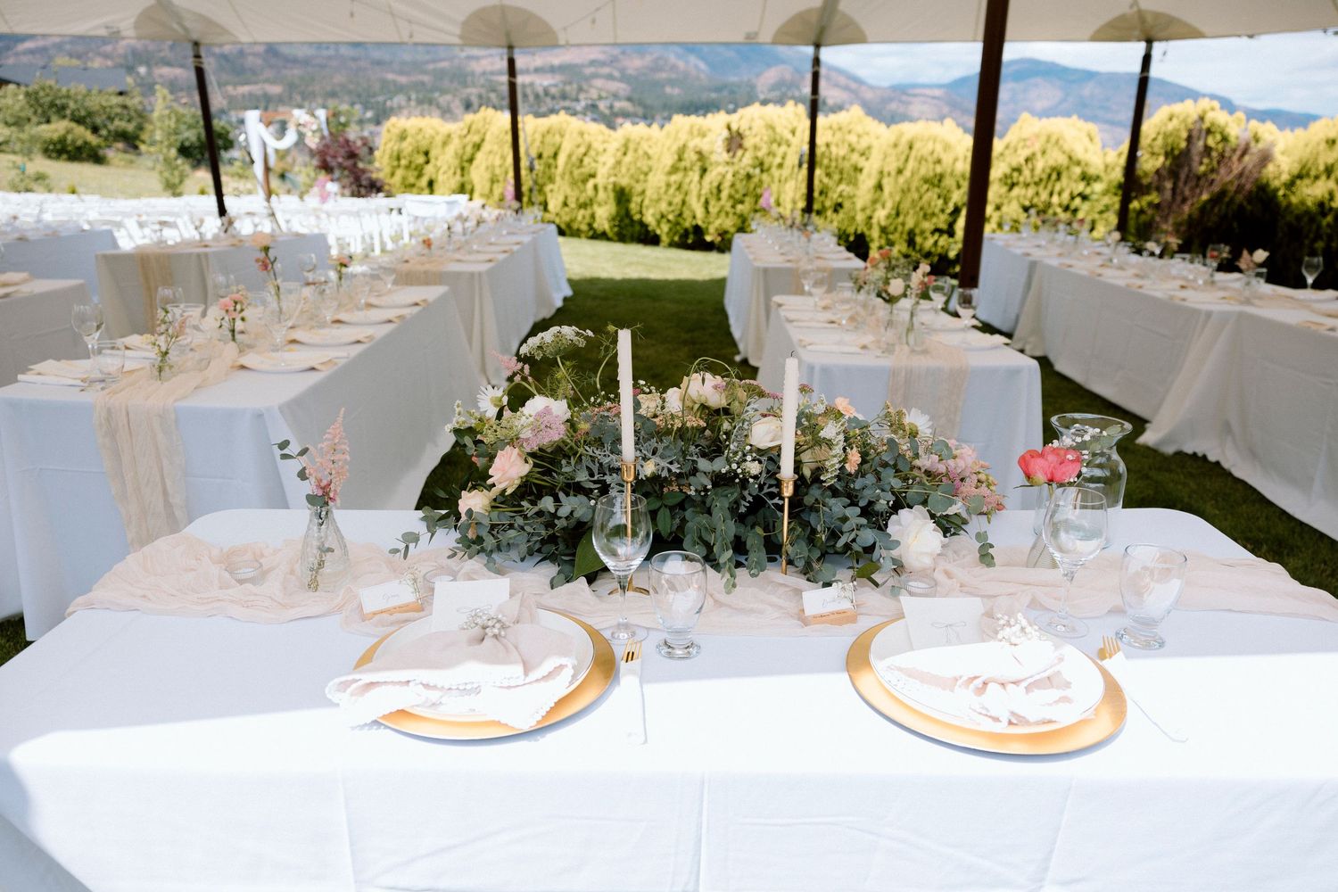Catering and wedding day food. Buffet and sit down meals Okanagan