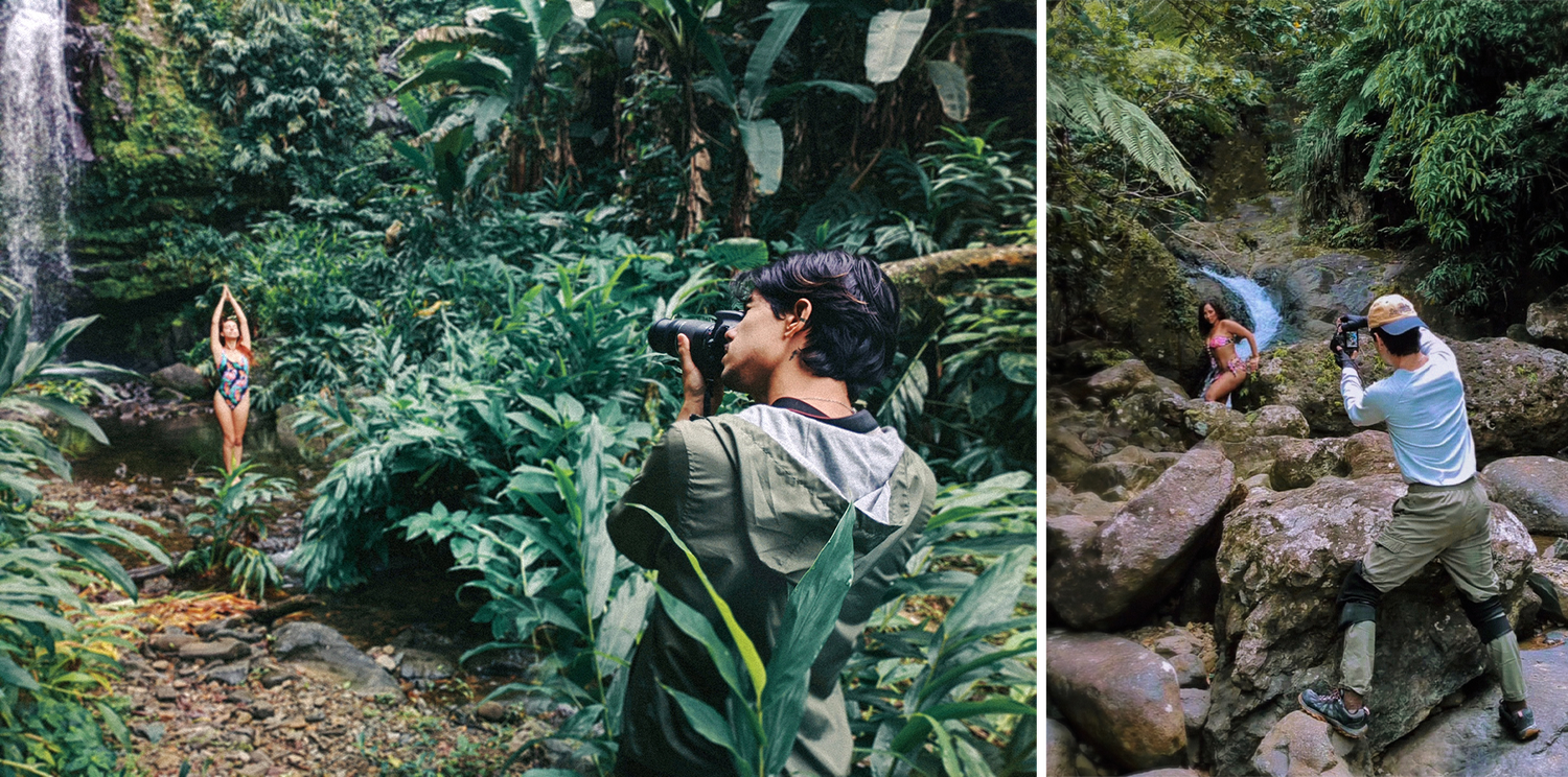 Best Puerto Rico Photographer. Rainforest Photographer. Rainforest Photoshoot. Albert Ray Photo. Beach Photoshoot. Book Now. Engagement.