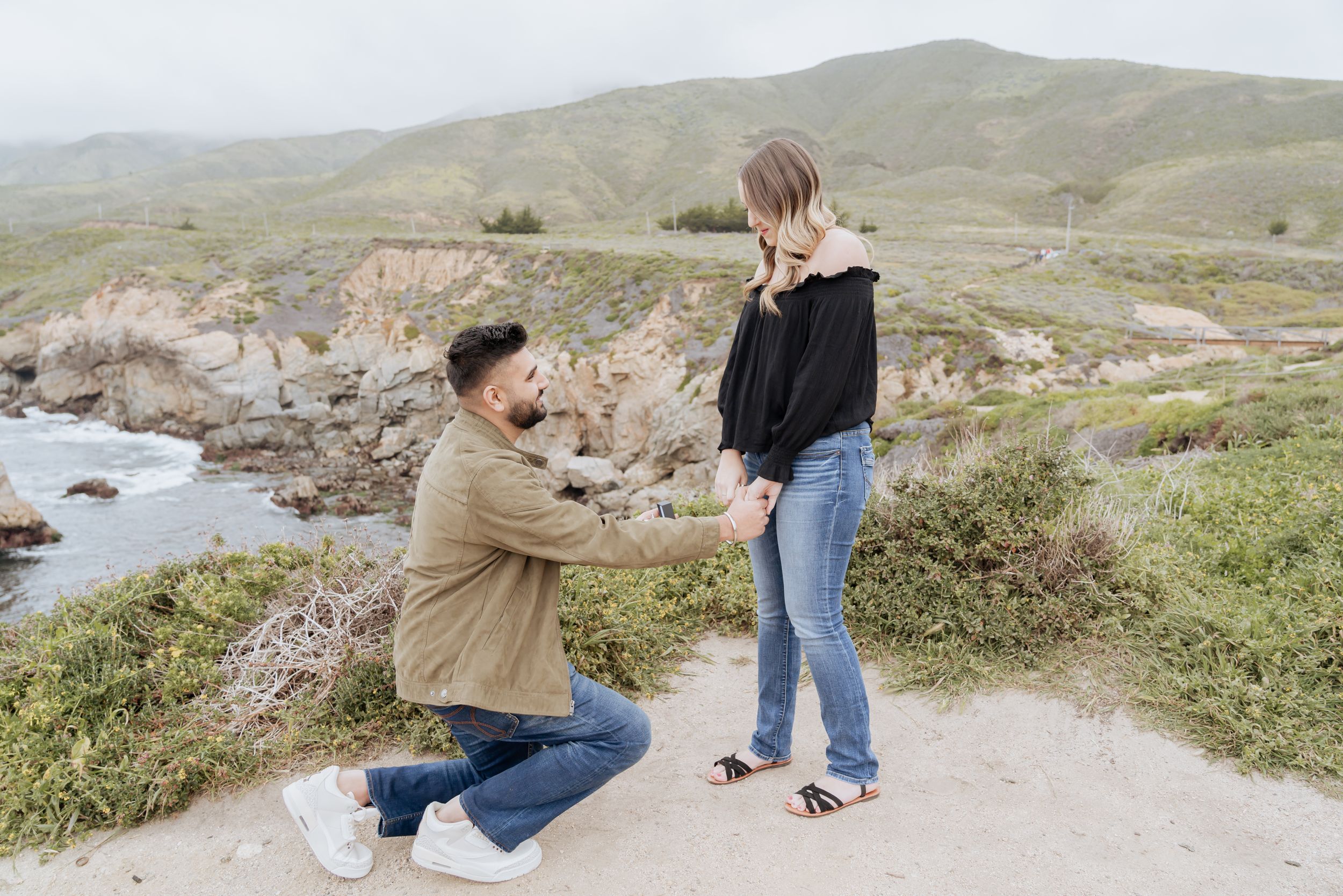 Big Sur Proposal | Big Sur Wedding Photographer Big Sur, CA
