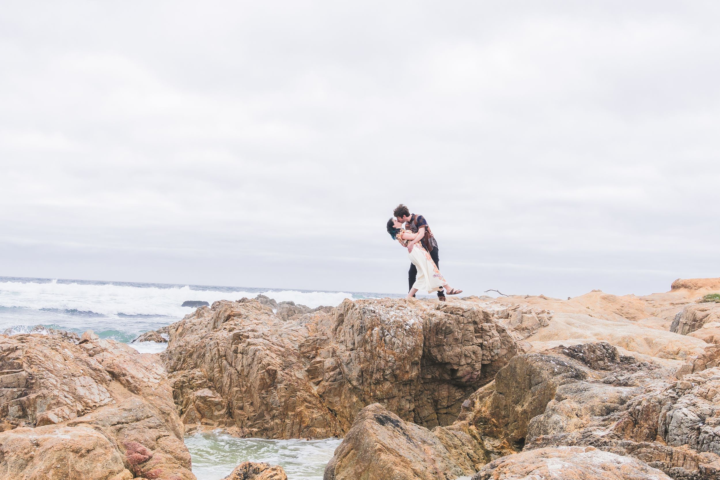 Asilomar Beach Engagement | Pacific Grove, CA