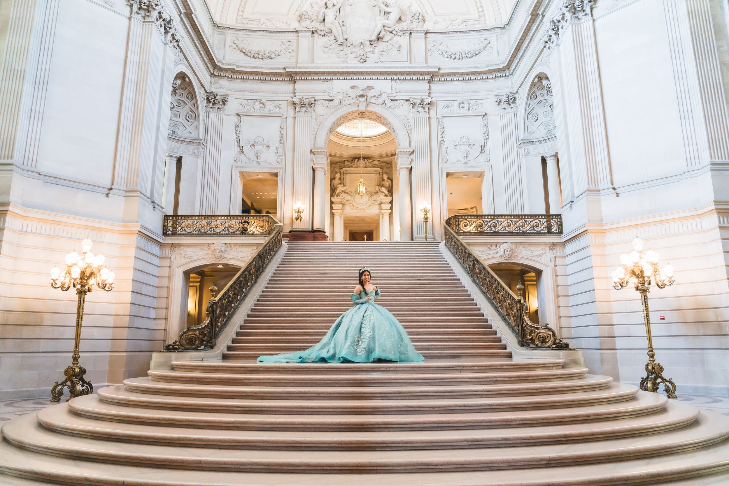 San Francisco City Hall & Botanical Garden Quinceanera