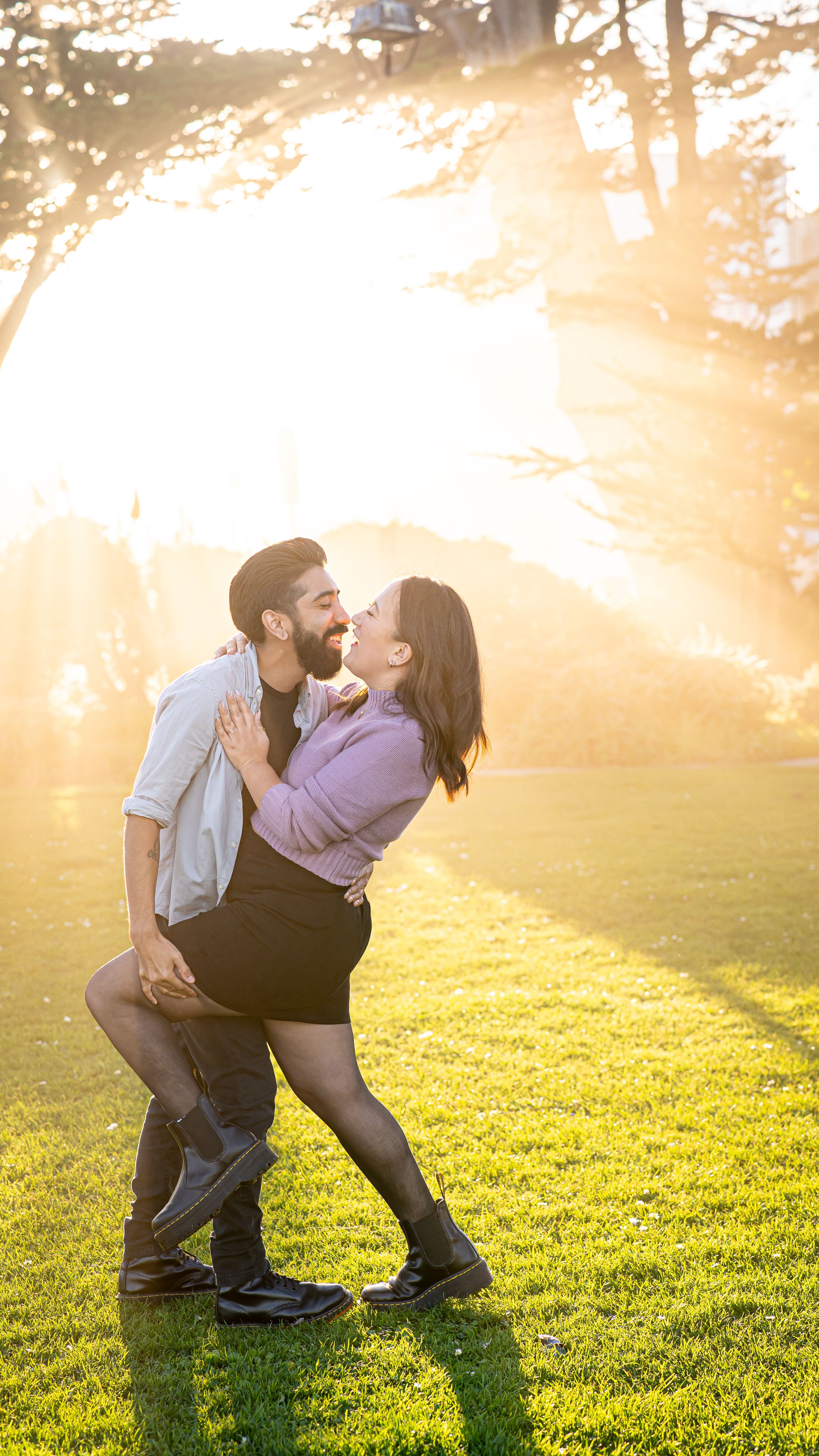 Lover's Point Engagement Session - Pacific Grove, CA