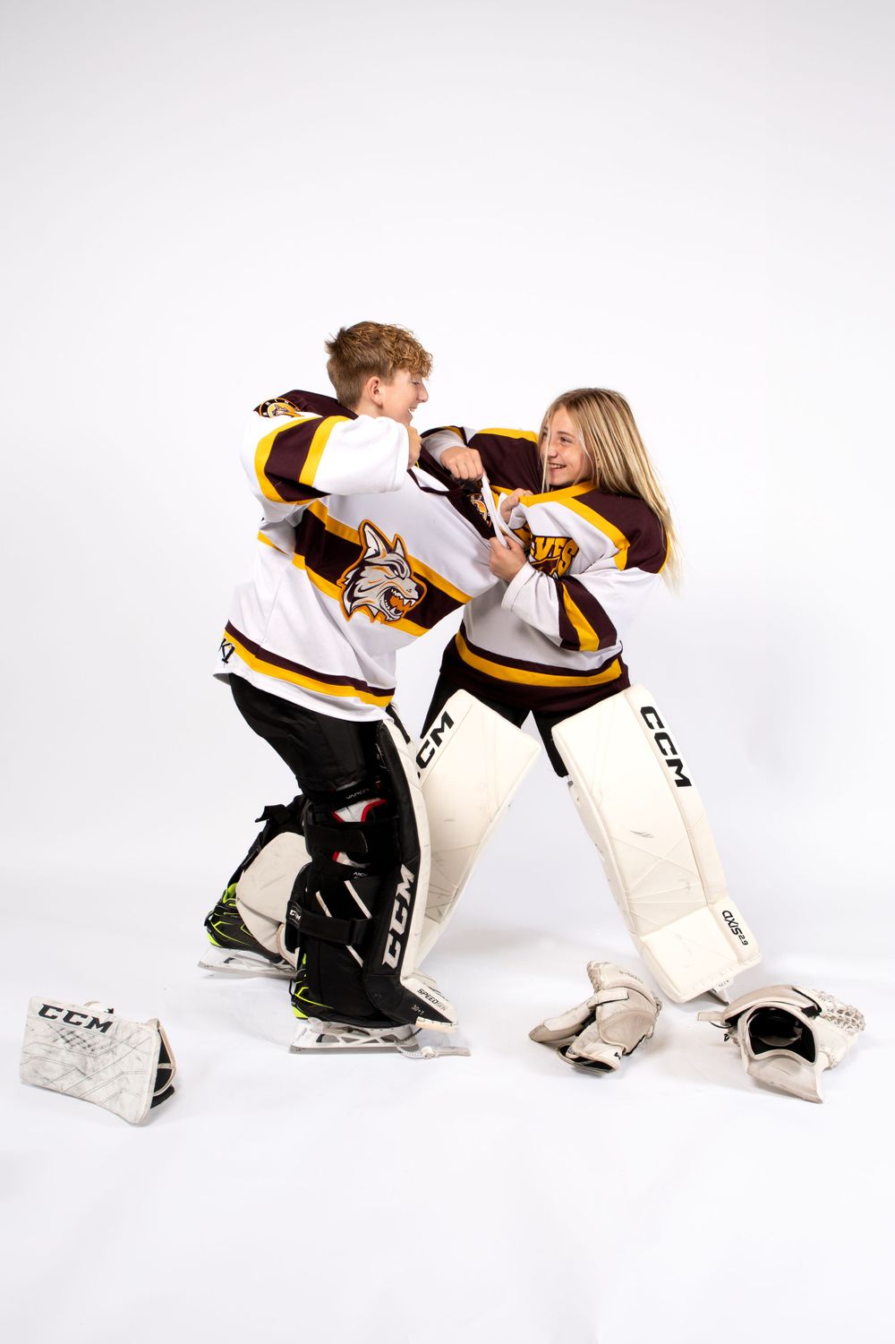 Minot Hockey Boosters Sports Media Day Photography - Emma Nicole Photography