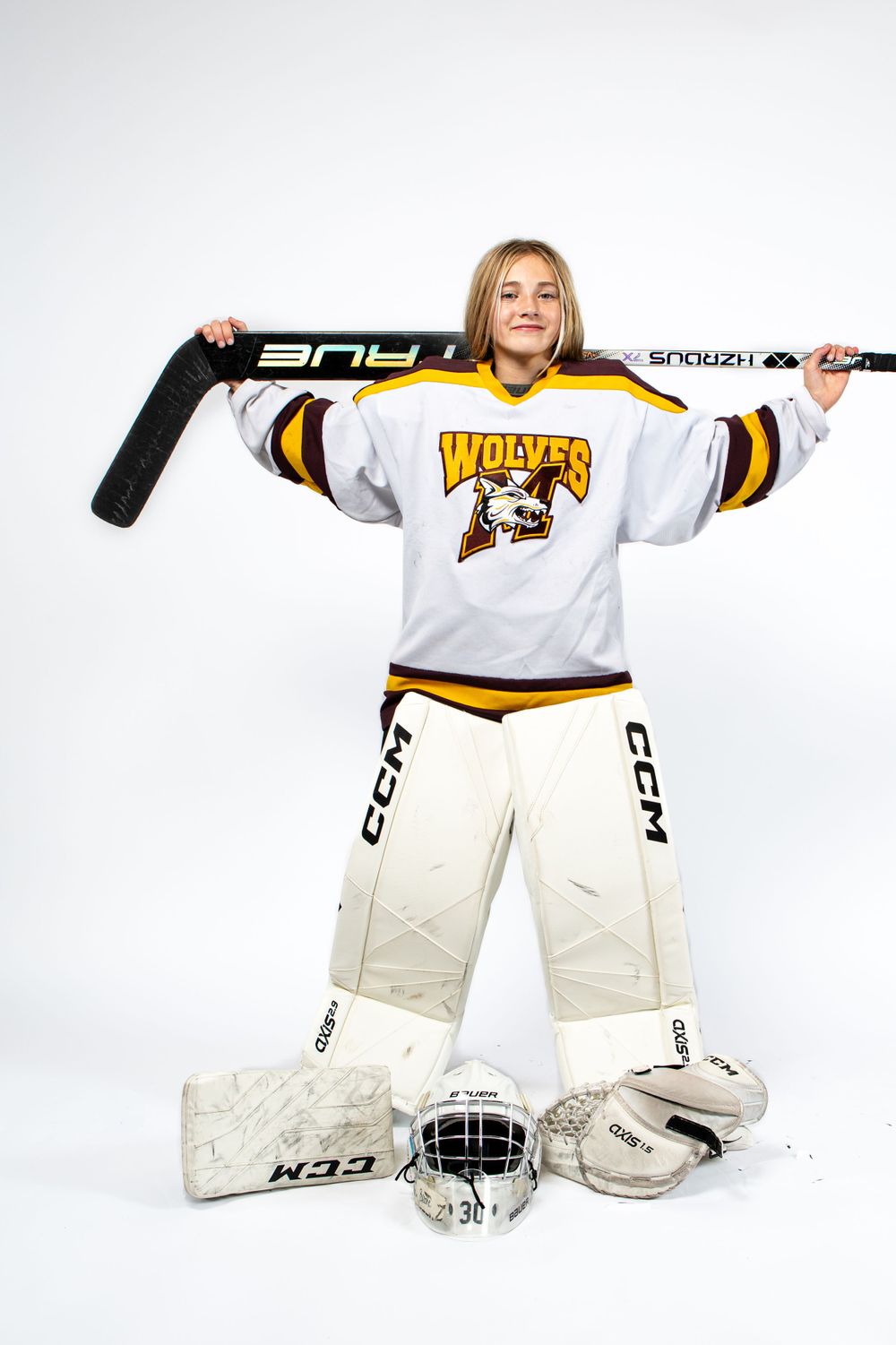Minot Hockey Boosters Sports Media Day Photography - Emma Nicole Photography