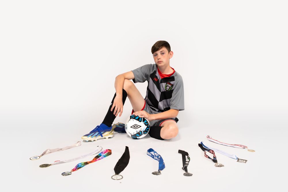 Soccer Sports Media Day Photography - Emma Nicole Photography