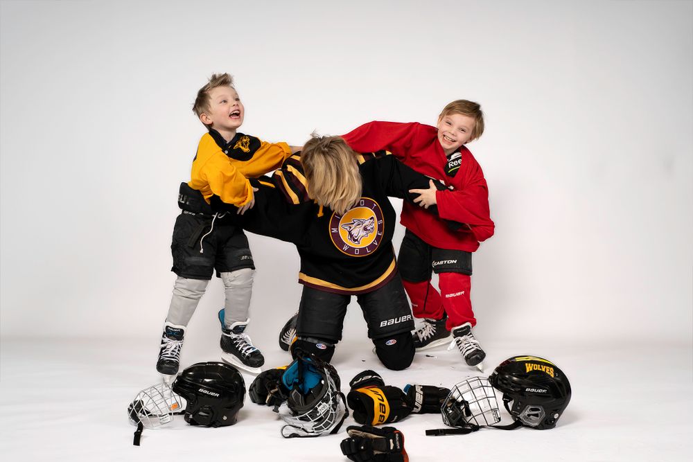 Minot Hockey Boosters Sports Media Day Photography - Emma Nicole Photography
