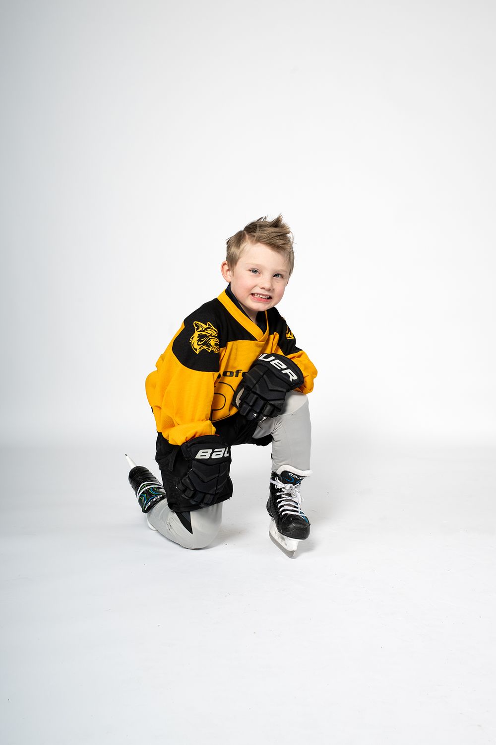 Minot Hockey Boosters Sports Media Day Photography - Emma Nicole Photography