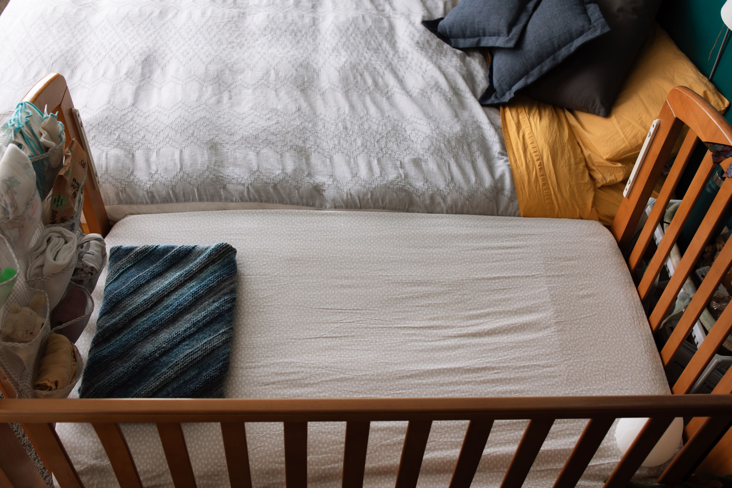A sidecar cot for co-sleeping