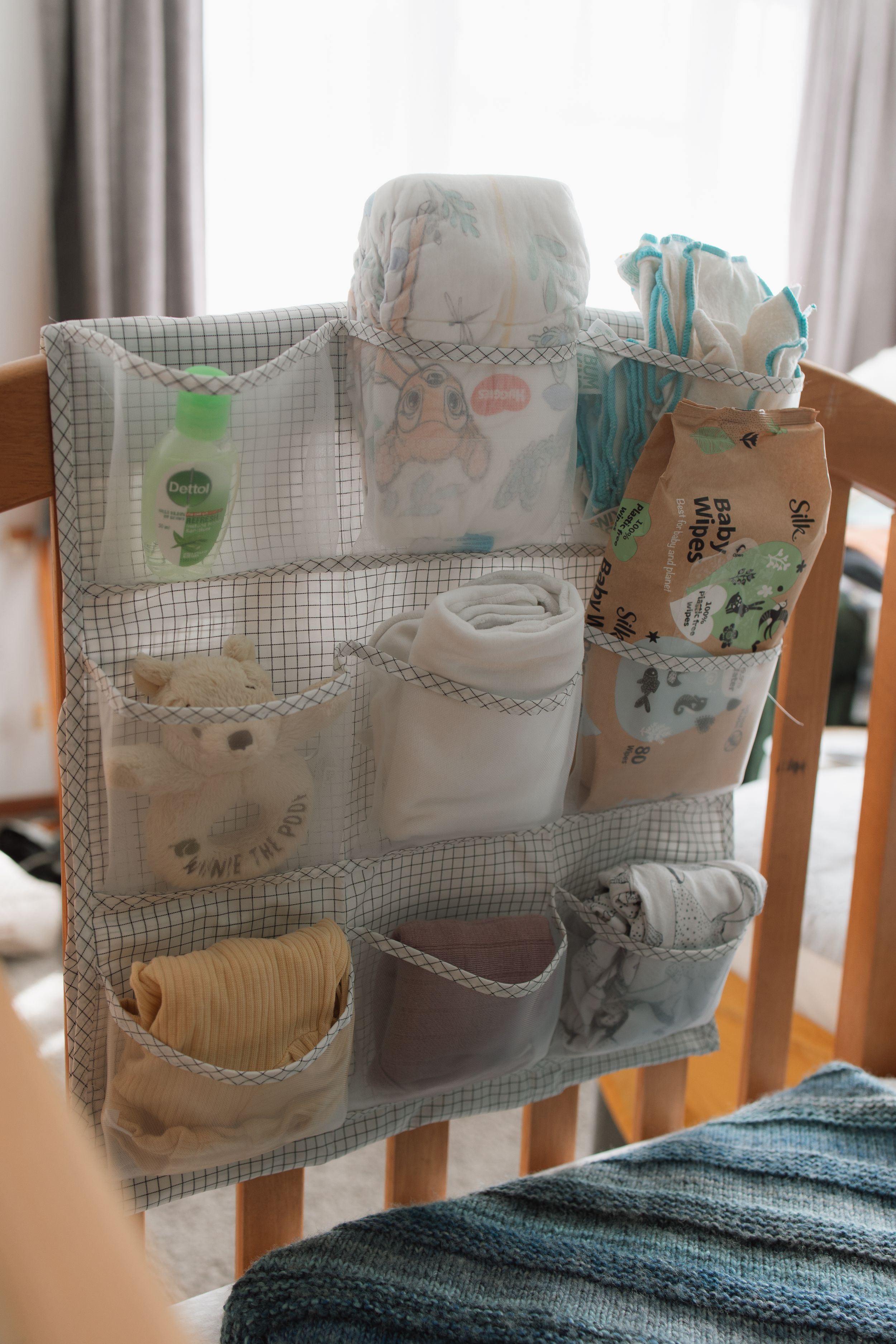 A nappy change station