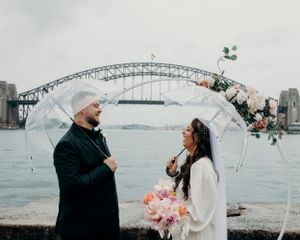 Elopement and micro wedding photography in Sydney NSW