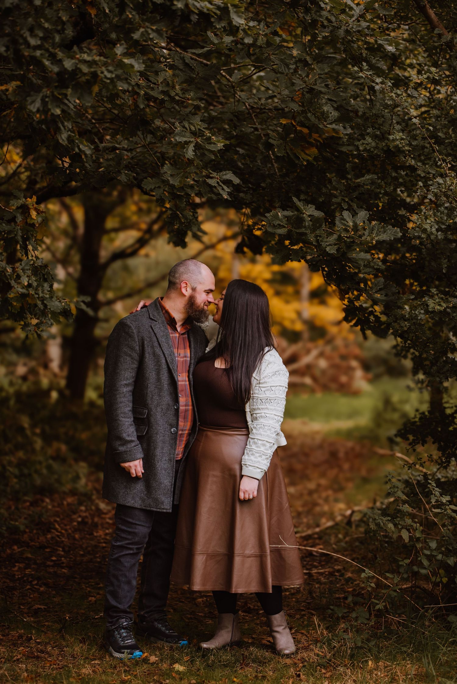 Outdoor wedding venue Somerset, engagement shoot near Sherborne Dorset. Candid, documentary engagement  shoot Dorset and Somerset