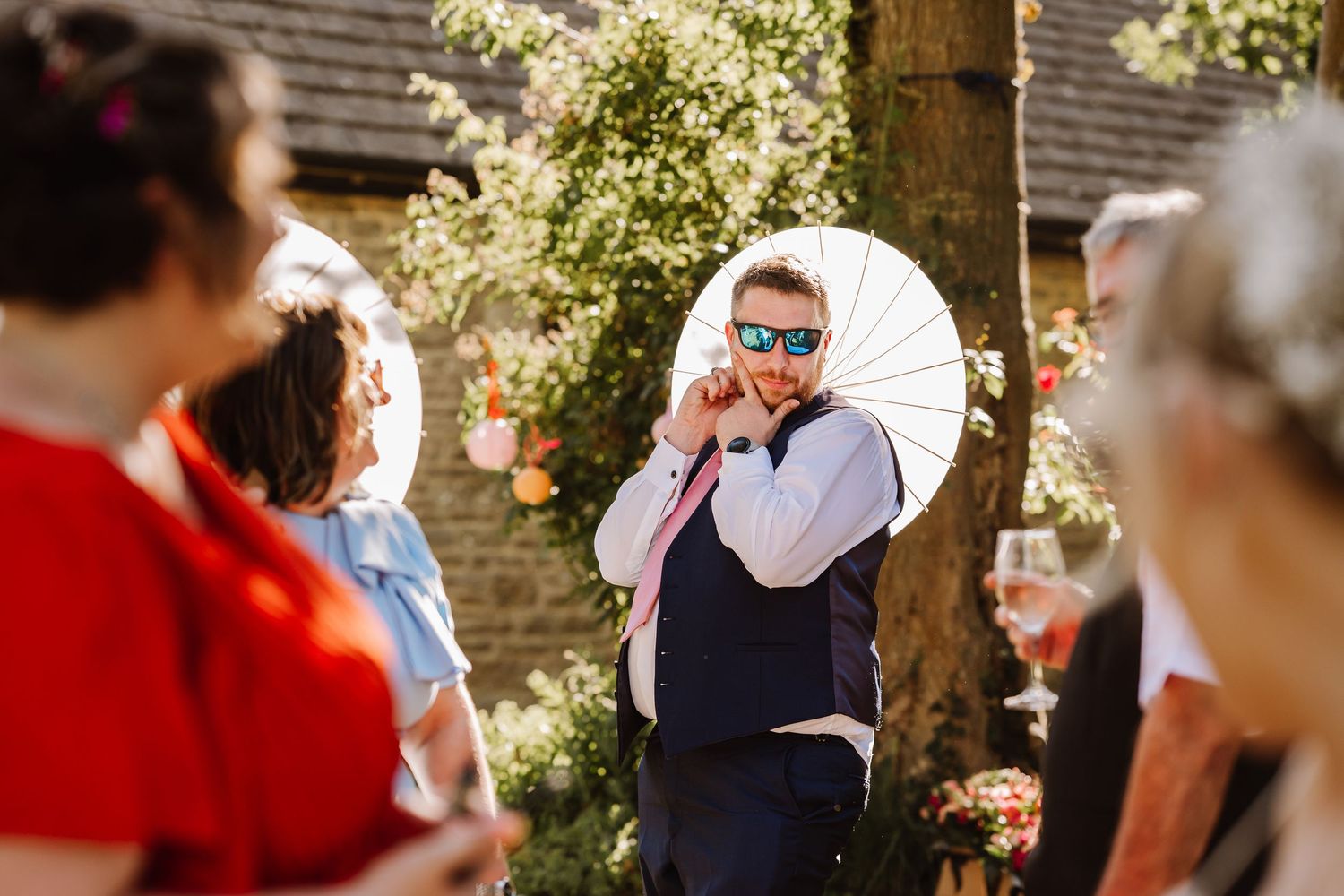 Barn Wedding Venue Dorset - Kingston Country Courtyard Woodland wedding venue Dorset, near Corfe Castle