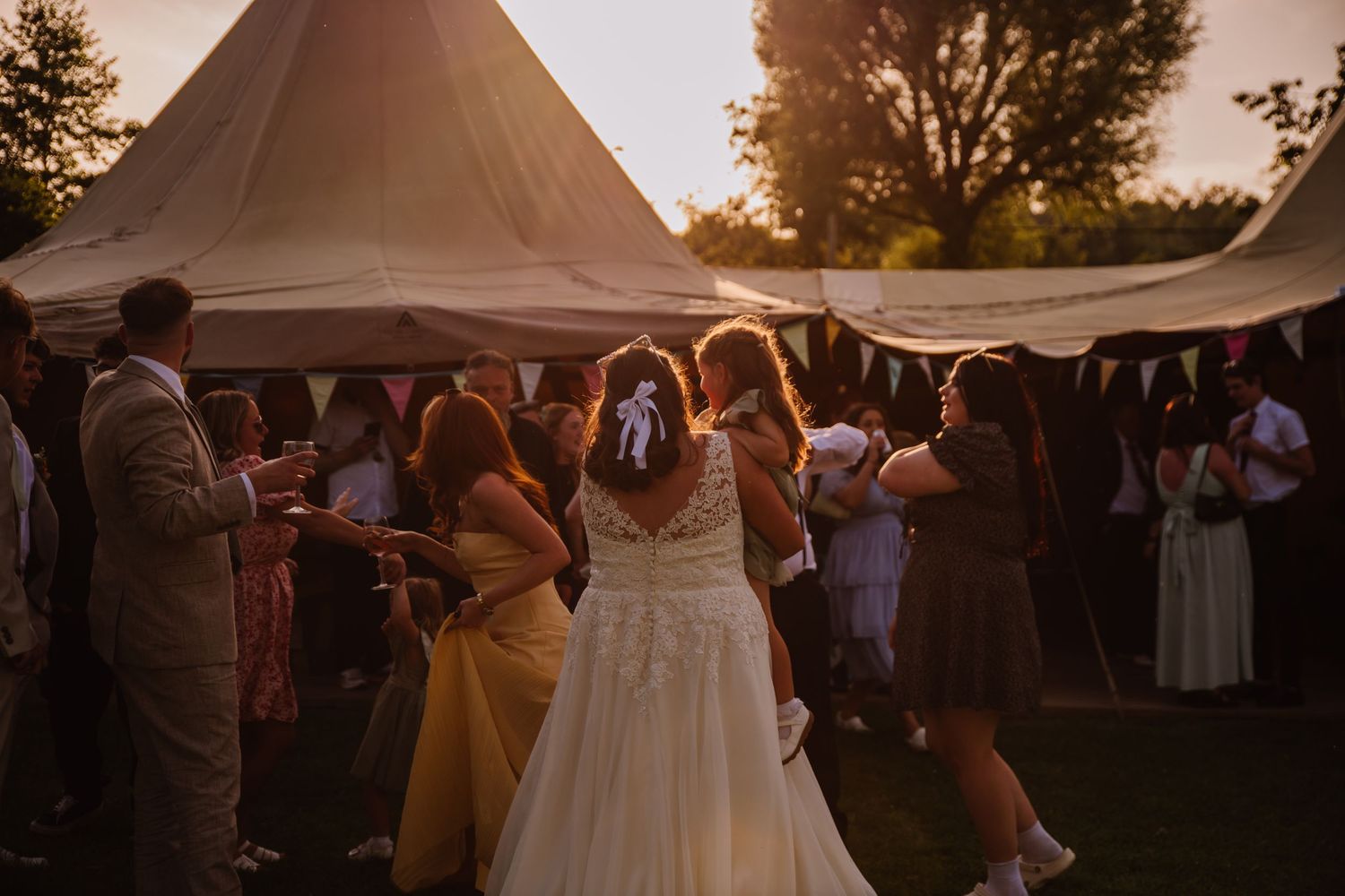 The Gaggle of Geese Tipi Wedding Dorchester Dorset. Outdoor wedding Dorchester, Dorset. LGBTQ Wedding Dorset