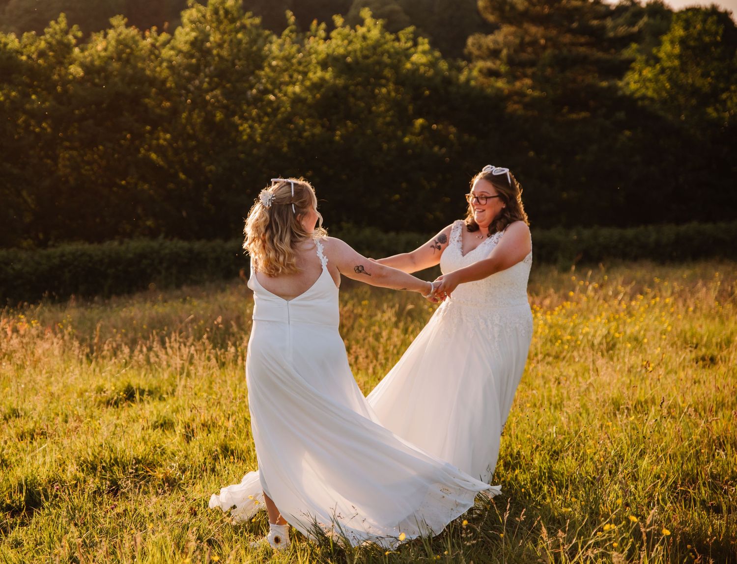 The Gaggle of Geese Tipi Wedding Dorchester Dorset. Outdoor wedding Dorchester, Dorset. LGBTQ Wedding Dorset