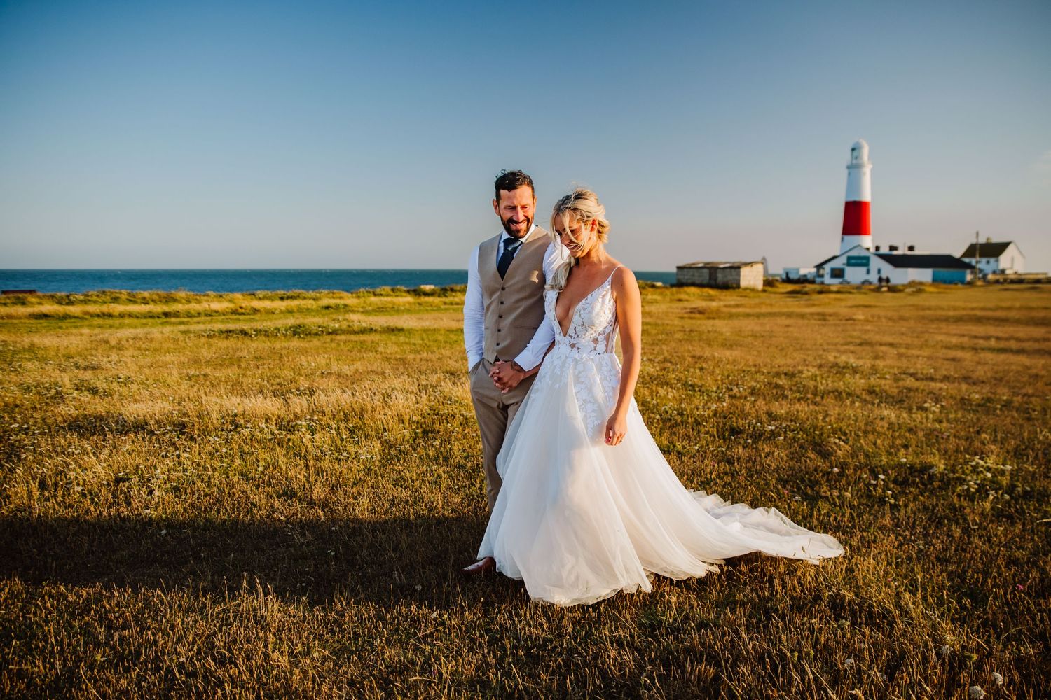 portland wedding,  Portland Bill. Bridal shoot Dorset. Rock climbing bride. Hunter wells. Weymouth Wedding photographer