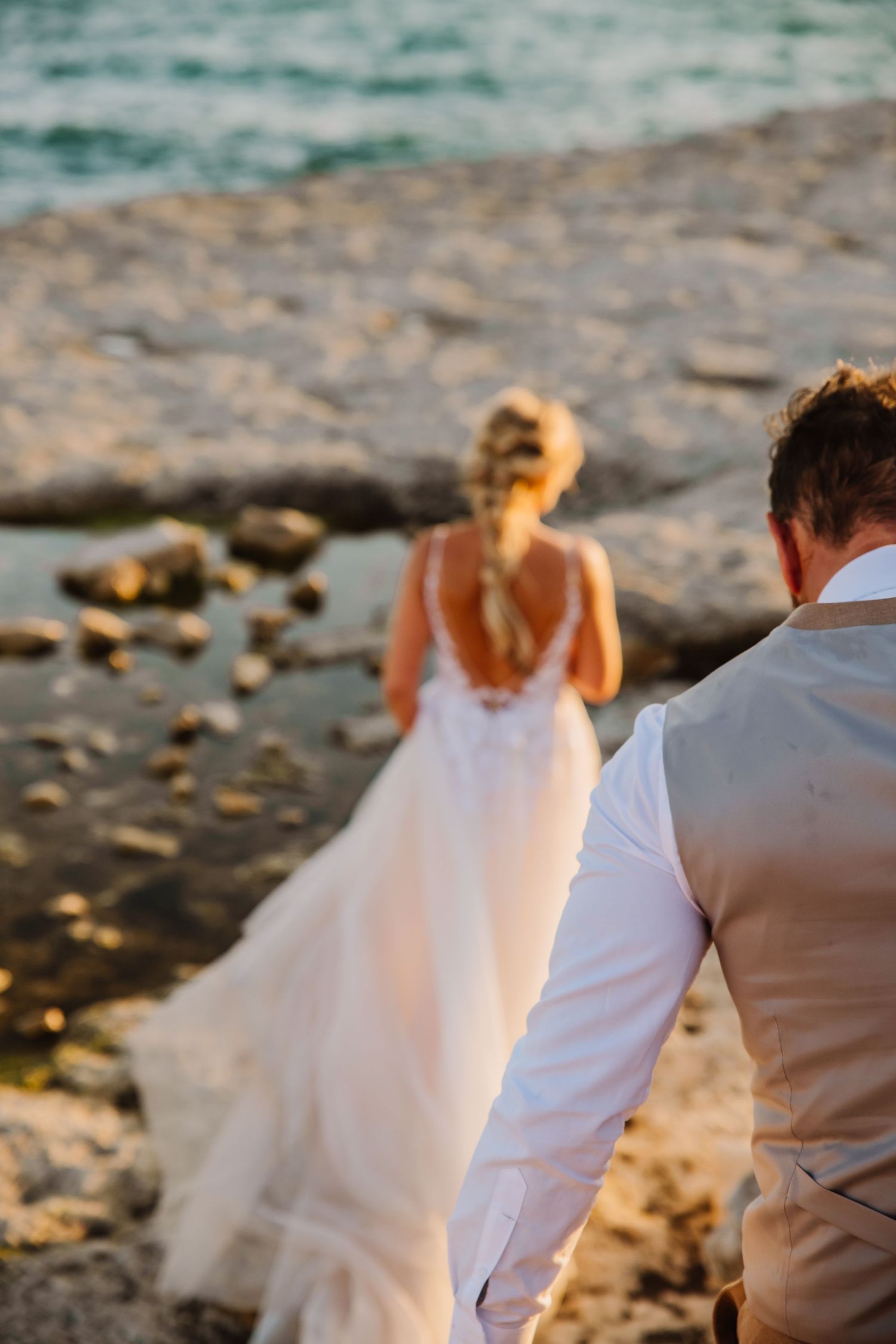 portland wedding,  Portland Bill. Bridal shoot Dorset. Rock climbing bride. Hunter wells. Weymouth Wedding photographer