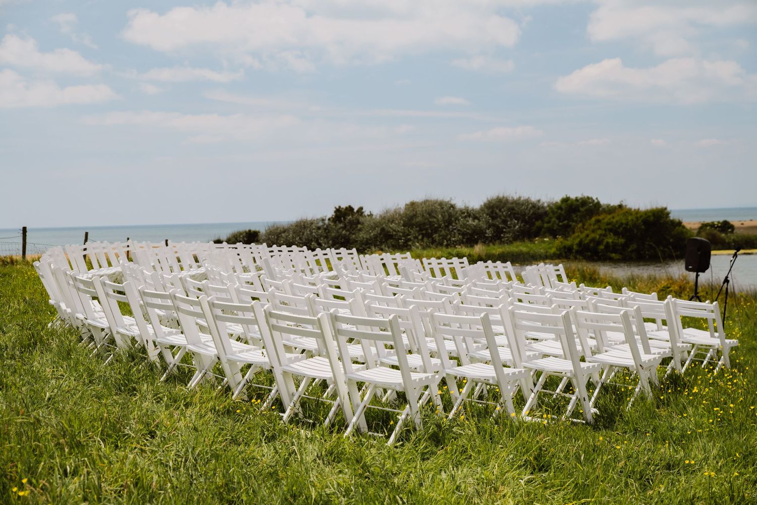 Outdoor wedding Dorset. Chesil beach. Celebrant wedding Dorset. Taddle Farm tent. Marquee hire Dorset. Furniture hire Dorset.