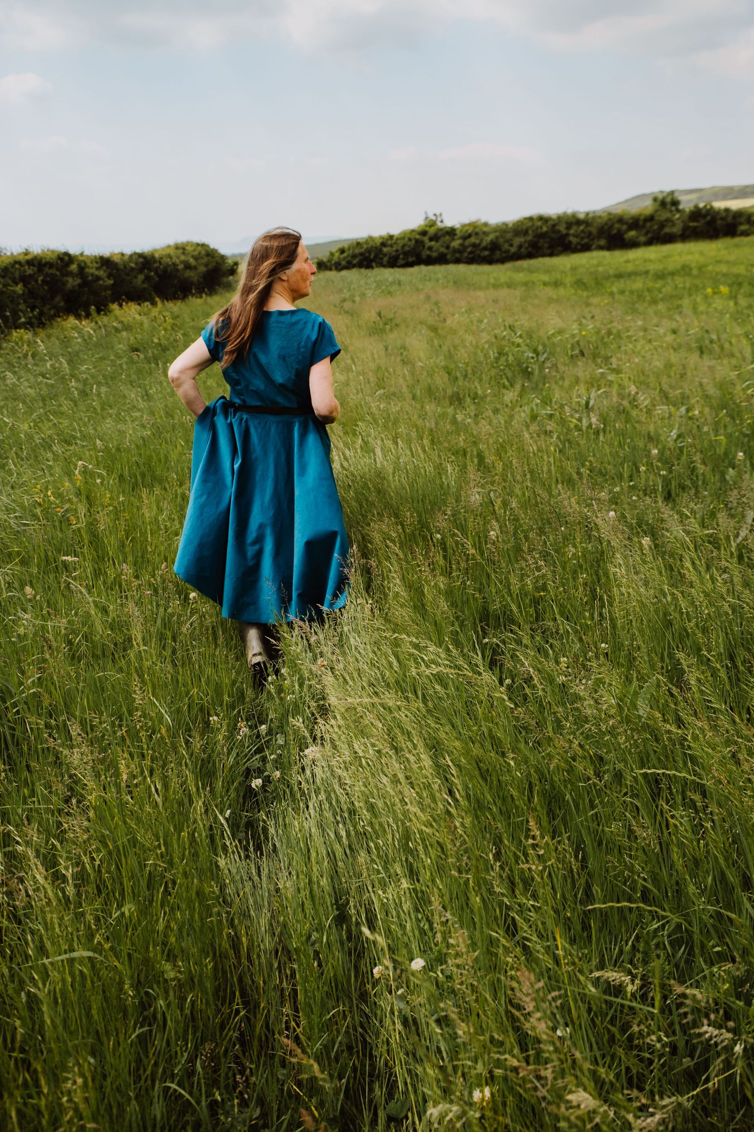 Bright and colourful wedding photography. Outdoor wedding venue near Abbotsbury, Bridport, Weymouth, Dorchester, Dorset