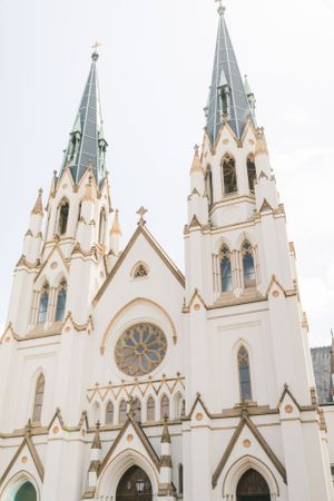 Historic church in Savannah Georgia captured by Chelsee Rawe