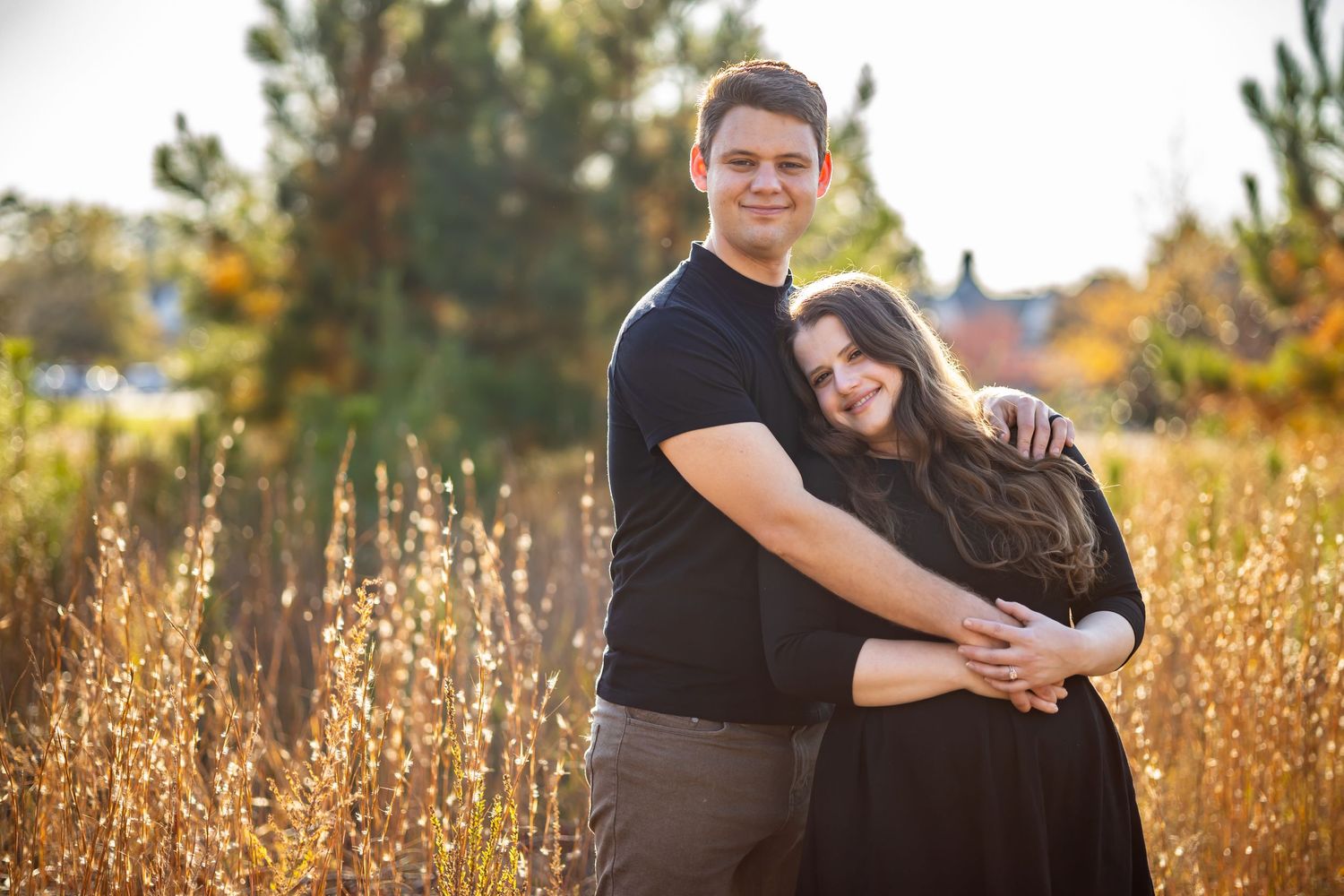 Fall Photos in Richmond, Virginia | Tall Grass Autumn Portraits | Family Fall Photos in RVA