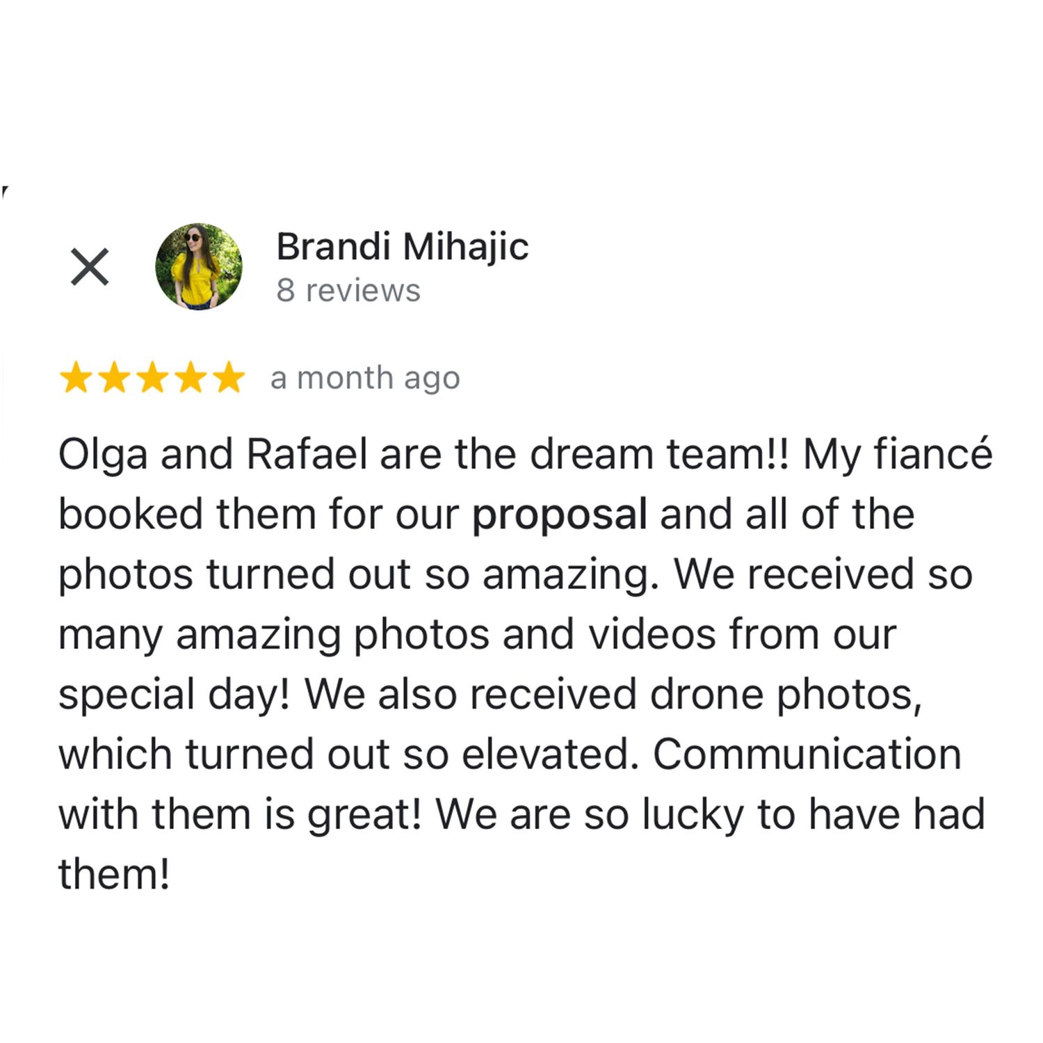 Proposal reviews Split Photo Agency