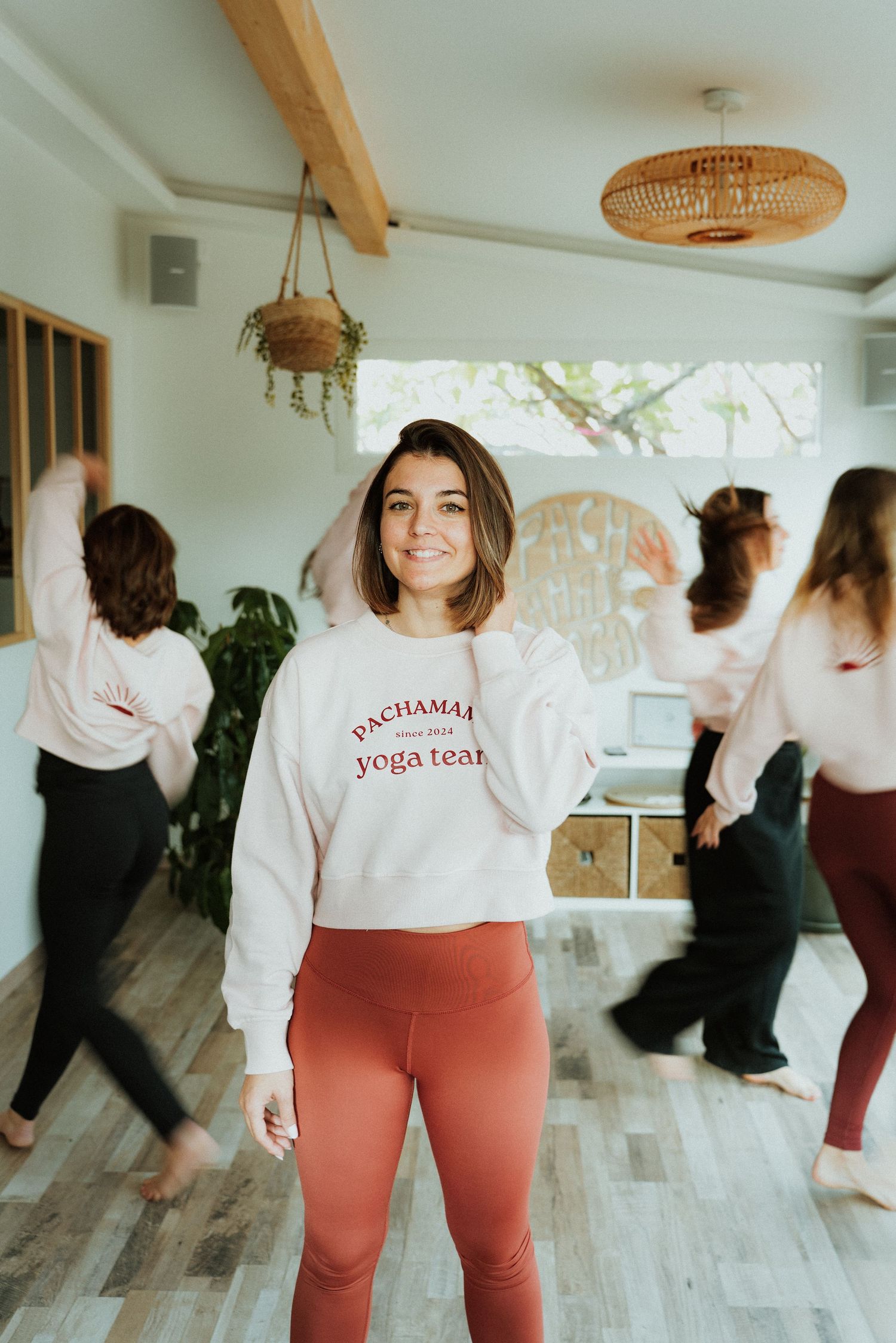 Shooting photo pour une prof de yoga sur Frontignan