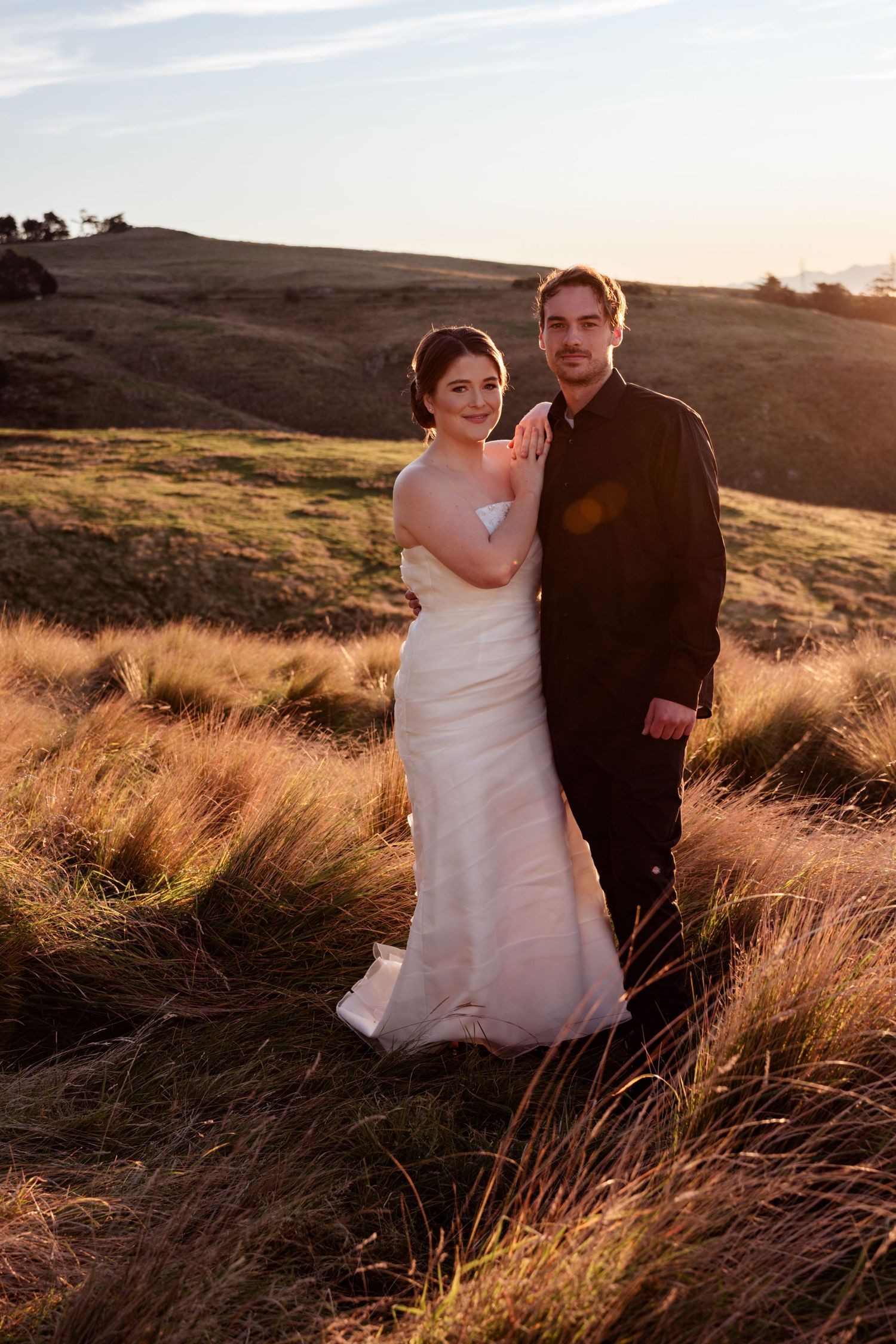 christchurch wedding photographer through the lens