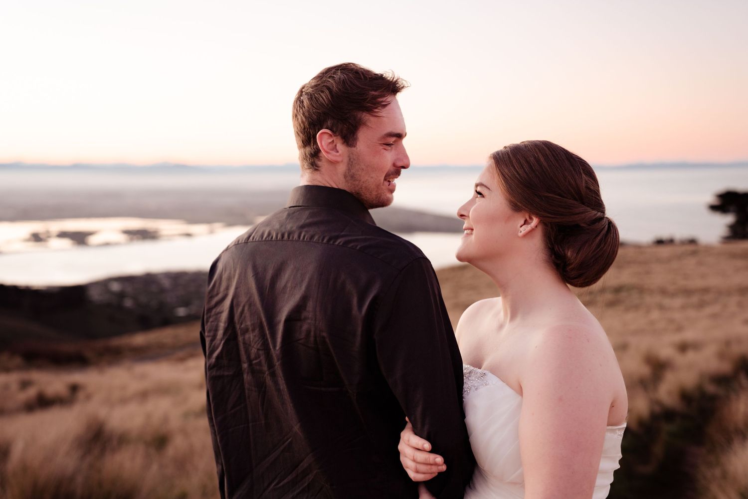 christchurch wedding photographer through the lens